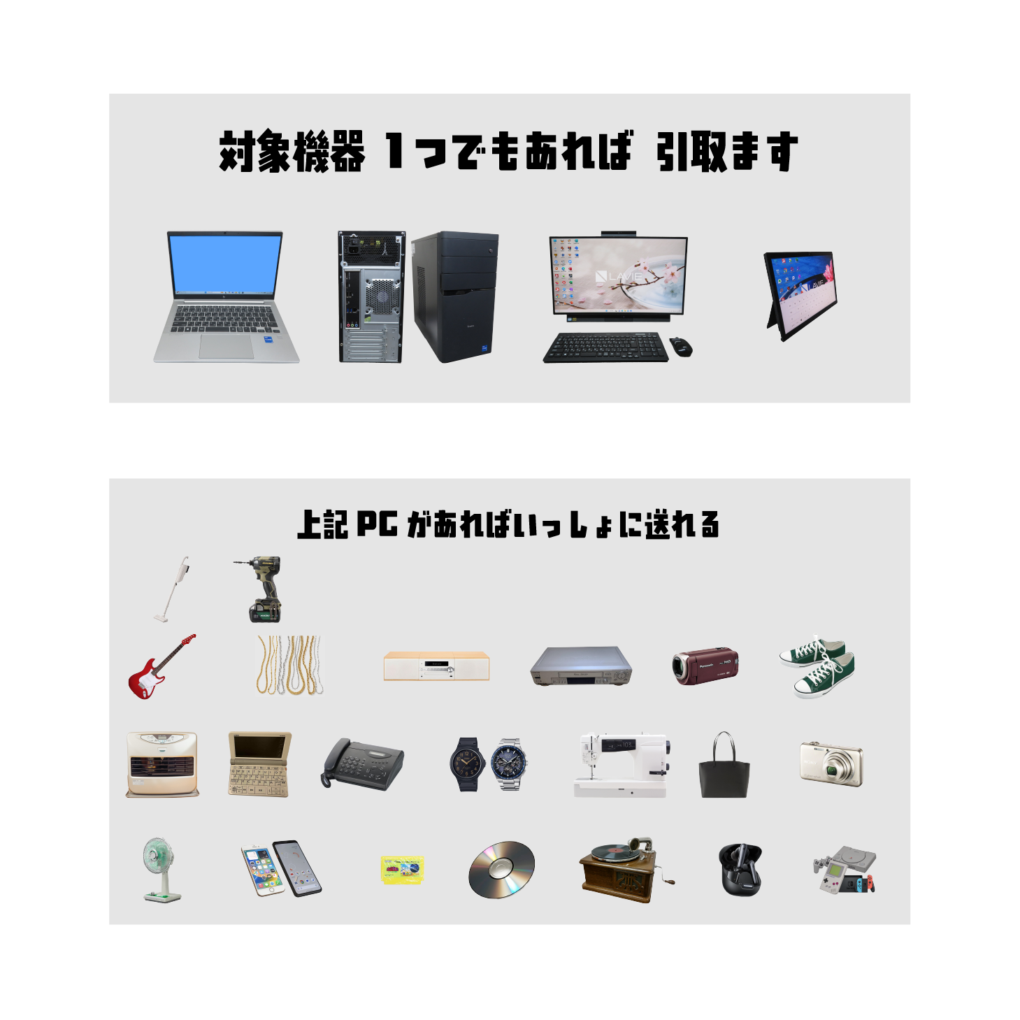対象品を確認